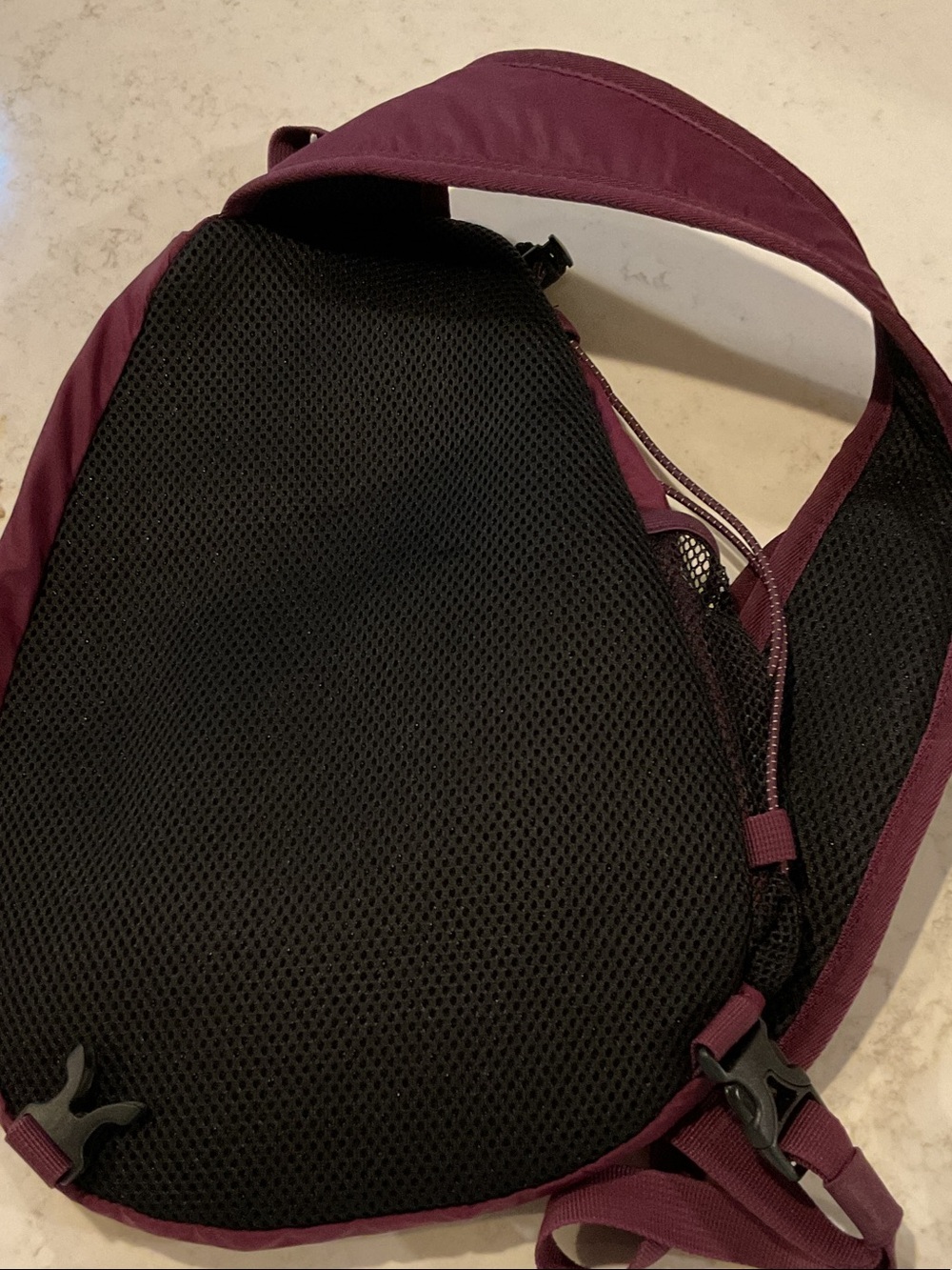 Eddie Bauer Purple Crossbody Sling Bag - Picture 10 of 12